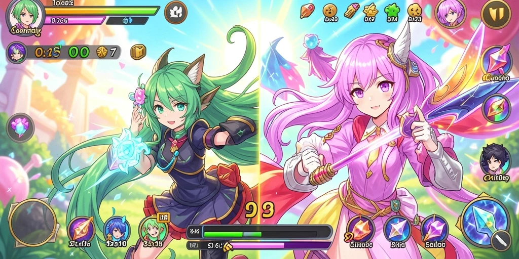 Mode multiplayer yang seru untuk bersaing.