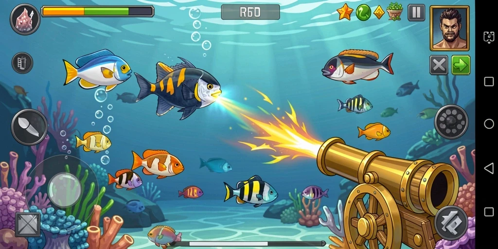 Fitur multiplayer memungkinkan Anda bersaing dengan teman-teman.
