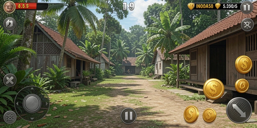 Momen seru saat bertempur dalam game FA99.
