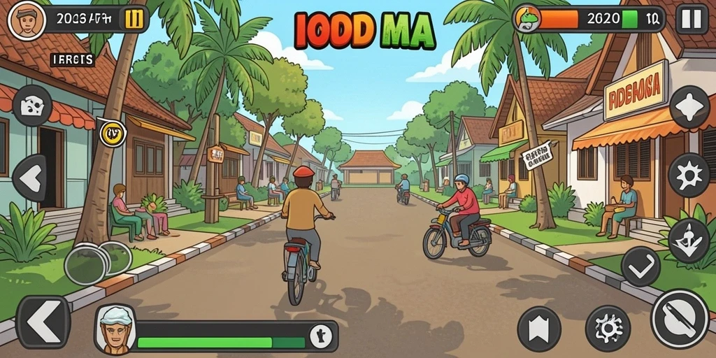 Fitur multiplayer yang memungkinkan bermain bersama teman.