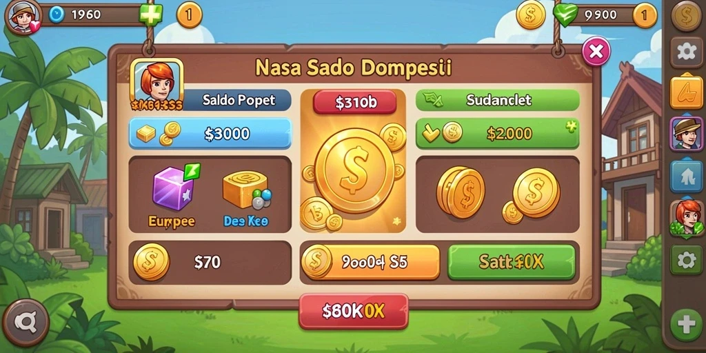 Screenshot menampilkan sistem reward yang memuaskan.