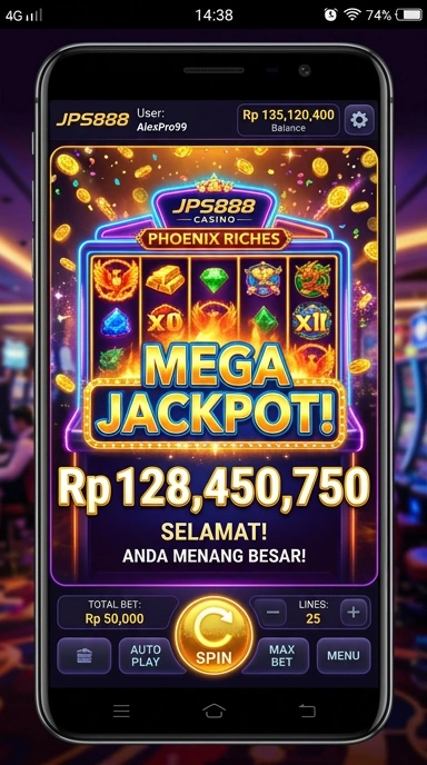 jps888 — menu pengaturan